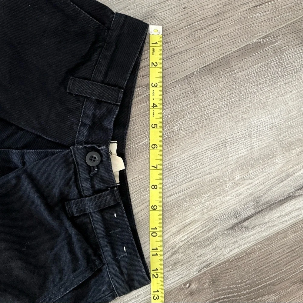 Madewell Extra Wide Leg Black Jeans